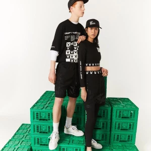 Unisex L!Ve X Minecraft Nylnowe Bermudy LACOSTE