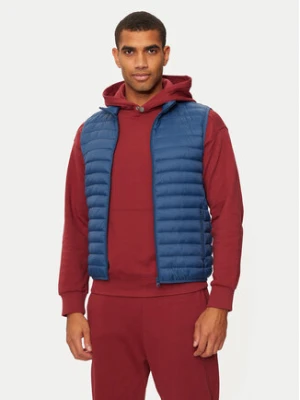 United Colors Of Benetton Bezrękawnik 2BA2UJ005 Niebieski Regular Fit