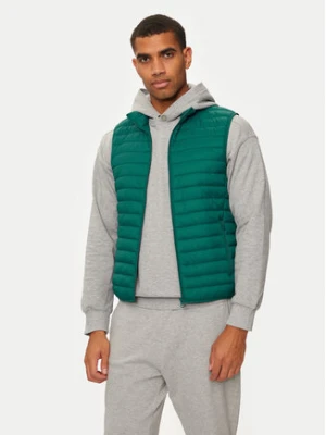 United Colors Of Benetton Bezrękawnik 2BA2UJ005 Zielony Regular Fit