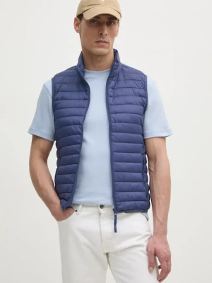 United Colors of Benetton bezrękawnik męski kolor granatowy przejściowy 2TWDUJ00P