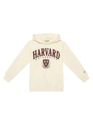 United Colors Of Benetton Bluza 32N4C204U Beżowy Regular Fit