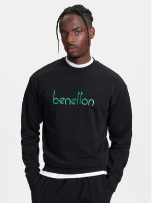 United Colors Of Benetton Bluza 3FWYU109S Szary Regular Fit