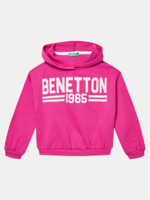 United Colors Of Benetton Bluza 3J68C203Q Różowy Regular Fit