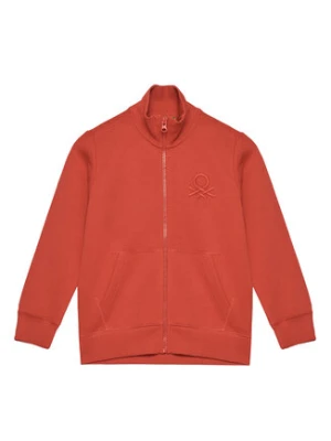 United Colors Of Benetton Bluza 3J68C501B Czerwony Regular Fit