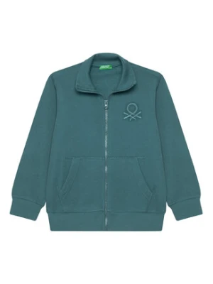 United Colors Of Benetton Bluza 3J68C501B Niebieski Regular Fit