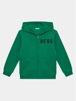 United Colors Of Benetton Bluza 3J68C502J Zielony Regular Fit