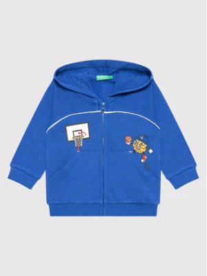 United Colors Of Benetton Bluza 3J68C5936 Niebieski Regular Fit