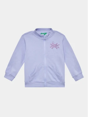 United Colors Of Benetton Bluza 3J70G5020 Fioletowy Regular Fit