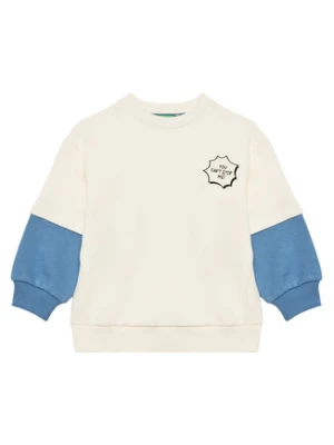 United Colors Of Benetton Bluza 3UNIG10I5 Beżowy Regular Fit