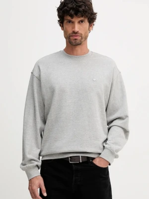 United Colors of Benetton bluza bawełniana męska kolor szary gładka 342ZU1093