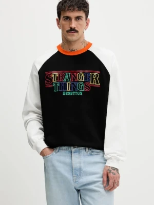 United Colors of Benetton bluza bawełniana x Stranger Things