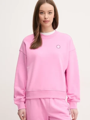 Zdjęcie produktu United Colors of Benetton bluza damska kolor różowy z nadrukiem 31NB3M07K