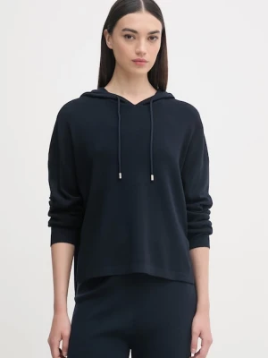 United Colors of Benetton bluza z kapturem damska z wiskozą