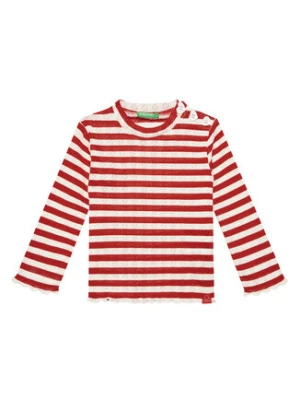 United Colors Of Benetton Bluzka 33LQG10J7 Czerwony Regular Fit