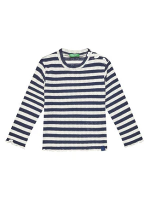 United Colors Of Benetton Bluzka 33LQG10J7 Granatowy Regular Fit