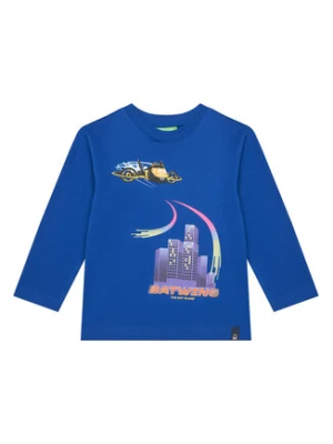 United Colors Of Benetton Bluzka 35RYG10KE Niebieski Regular Fit