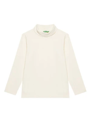 United Colors Of Benetton Bluzka 3DKEG10JU Écru Regular Fit