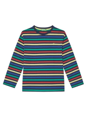 United Colors Of Benetton Bluzka 3FNLC10QB Kolorowy Regular Fit
