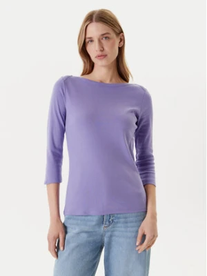 United Colors Of Benetton Bluzka 3GA2E16A1 Fioletowy Regular Fit