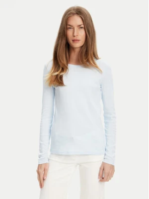 United Colors Of Benetton Bluzka 3GA2E16F9 Błękitny Regular Fit