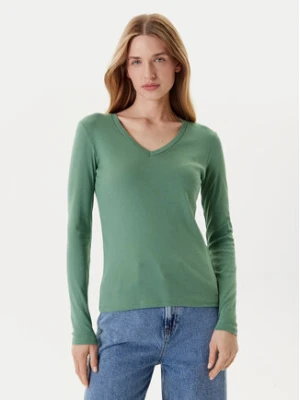 United Colors Of Benetton Bluzka 3GA2E4245 Zielony Regular Fit