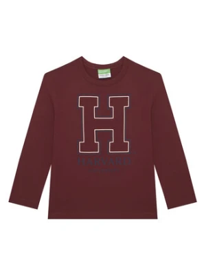 United Colors Of Benetton Bluzka 3IVWC10PW Bordowy Regular Fit
