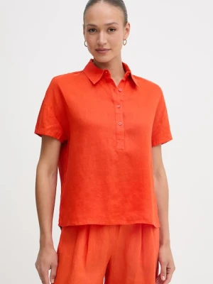 United Colors of Benetton bluzka damska lniana