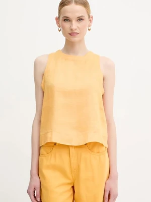 United Colors of Benetton bluzka lniana