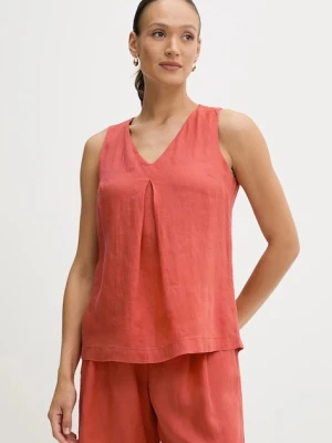 United Colors of Benetton bluzka lniana