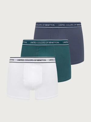 United Colors of Benetton bokserki dopasowane męskie bawełniane z elastanem 3-pack