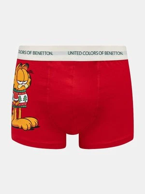 United Colors of Benetton bokserki x GARFIELD męskie kolor czerwony 32IM2X017