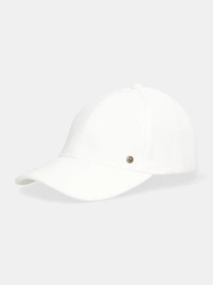 United Colors of Benetton czapka z daszkiem kolor beżowy 60OZDA01C