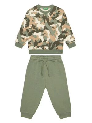 United Colors Of Benetton Dres 3YWXGK00R Zielony Relaxed Fit