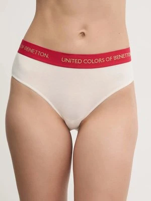 United Colors of Benetton figi kolor beżowy 3OP81S01Y