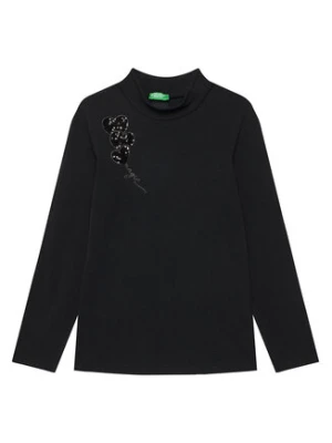 United Colors Of Benetton Golf 3Q8DC10L1 Czarny Regular Fit