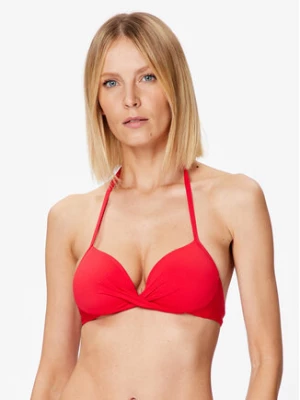 United Colors Of Benetton Góra od bikini 3P5H5R00Q Czerwony