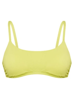 United Colors Of Benetton Góra od bikini 3P5H5R1MQ Żółty