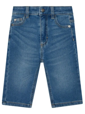 United Colors Of Benetton Jeansy 44LGGE02F Granatowy Straight Leg