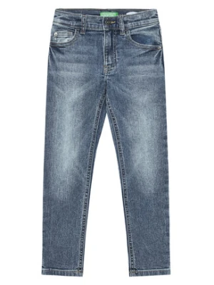 United Colors Of Benetton Jeansy 4PORCE00K Granatowy Skinny Fit