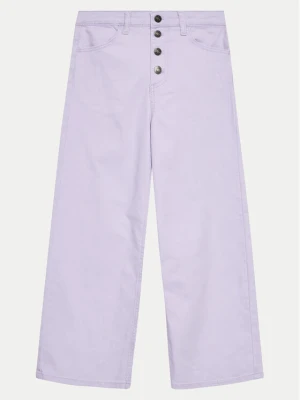 United Colors Of Benetton Jeansy 4RISCE02T Fioletowy Wide Leg