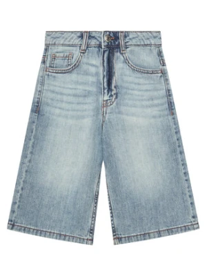 United Colors Of Benetton Jeansy 4UTPCF04A Niebieski Wide Leg
