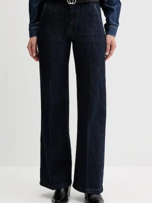United Colors of Benetton jeansy damskie kolor granatowy 4TUT574X5