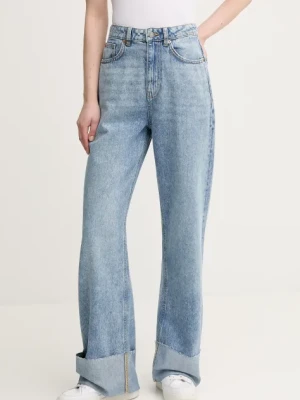 United Colors of Benetton jeansy damskie kolor niebieski 43C8DE02D