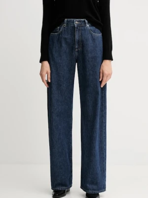 United Colors of Benetton jeansy damskie kolor niebieski 43UNDE02B