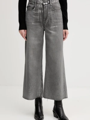 United Colors of Benetton jeansy damskie kolor szary 48UHDE02M