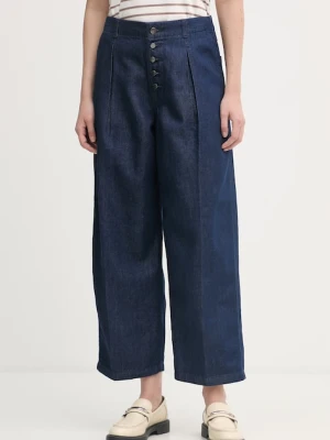United Colors of Benetton jeansy wide leg damskie
