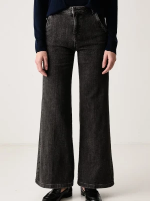 United Colors of Benetton jeansy wide leg damskie