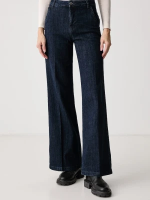 United Colors of Benetton jeansy wide leg damskie