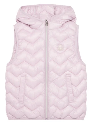 United Colors Of Benetton Kamizelka 21INCJ00Q Fioletowy Regular Fit