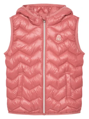 United Colors Of Benetton Kamizelka 21INCJ00Q Różowy Regular Fit